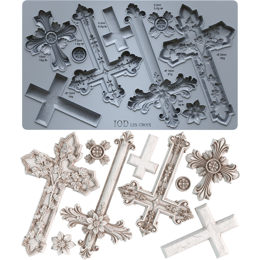 Les Croix Cross IOD mold