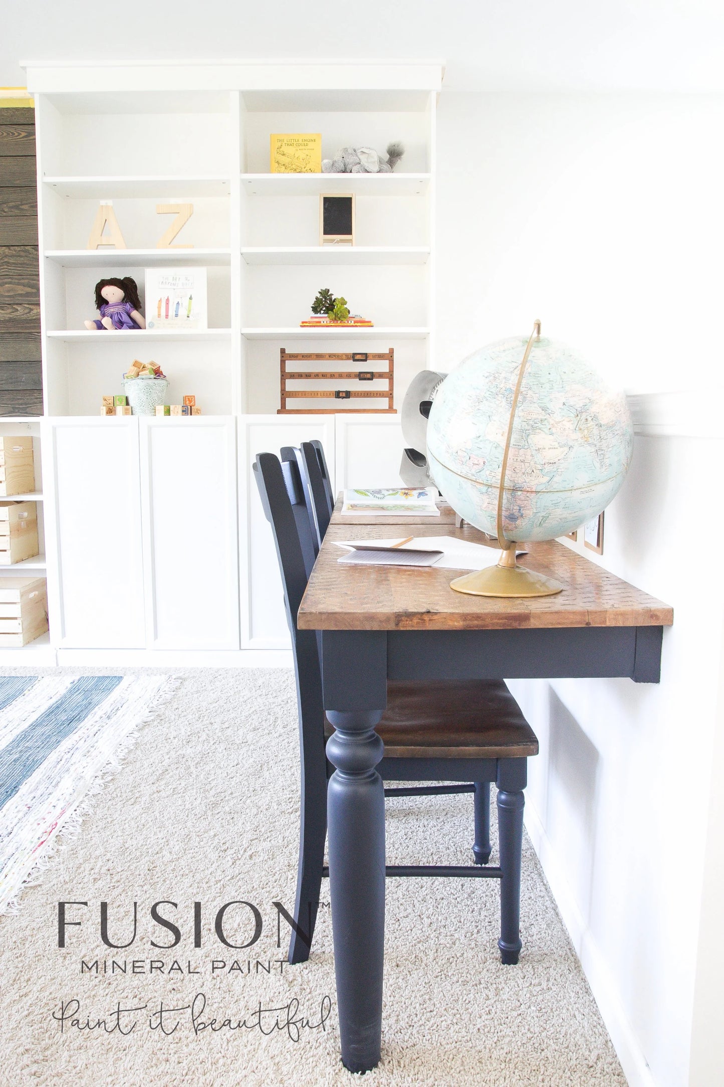 Midnight Blue - Fusion Mineral Paint - All in one paint