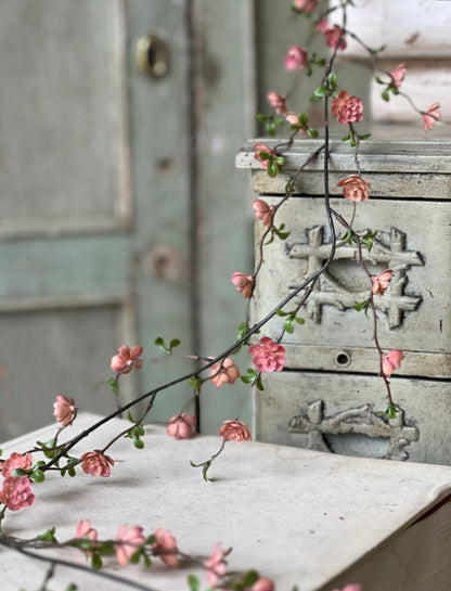 Quince Blooms Garland | 6' | pink floral home decor