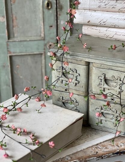 Quince Blooms Garland | 6' | pink floral home decor