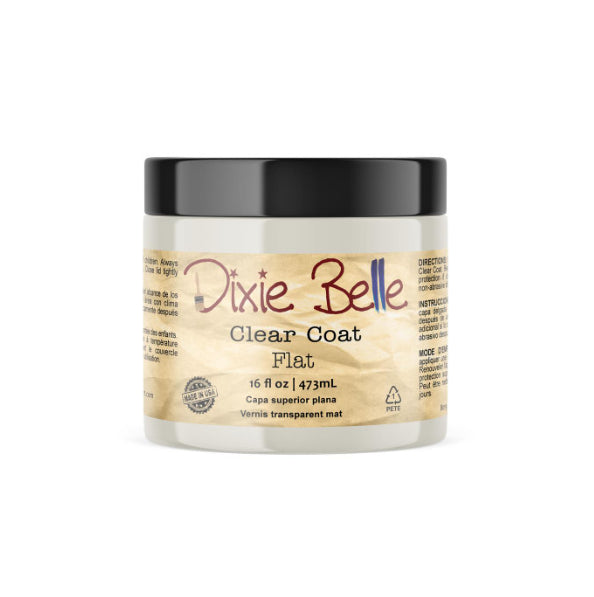 Dixie Belle Clear Coat - FLAT - 8oz