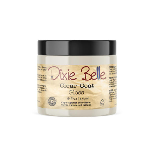 Dixie Belle Clear Coat -  GLOSS - 8oz