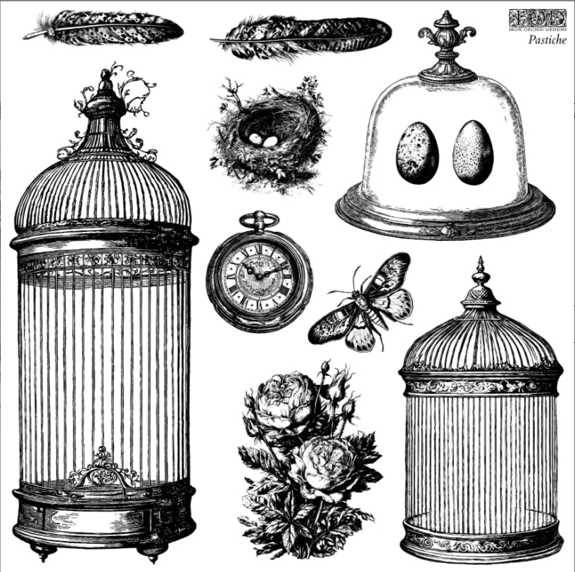 PASTICHE 12X12 IOD STAMP