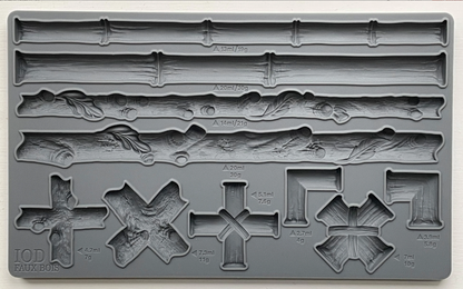 FAUX BOIS 6X10 IOD MOULD