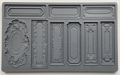 Conservatory Labels 6X10 IOD Mould