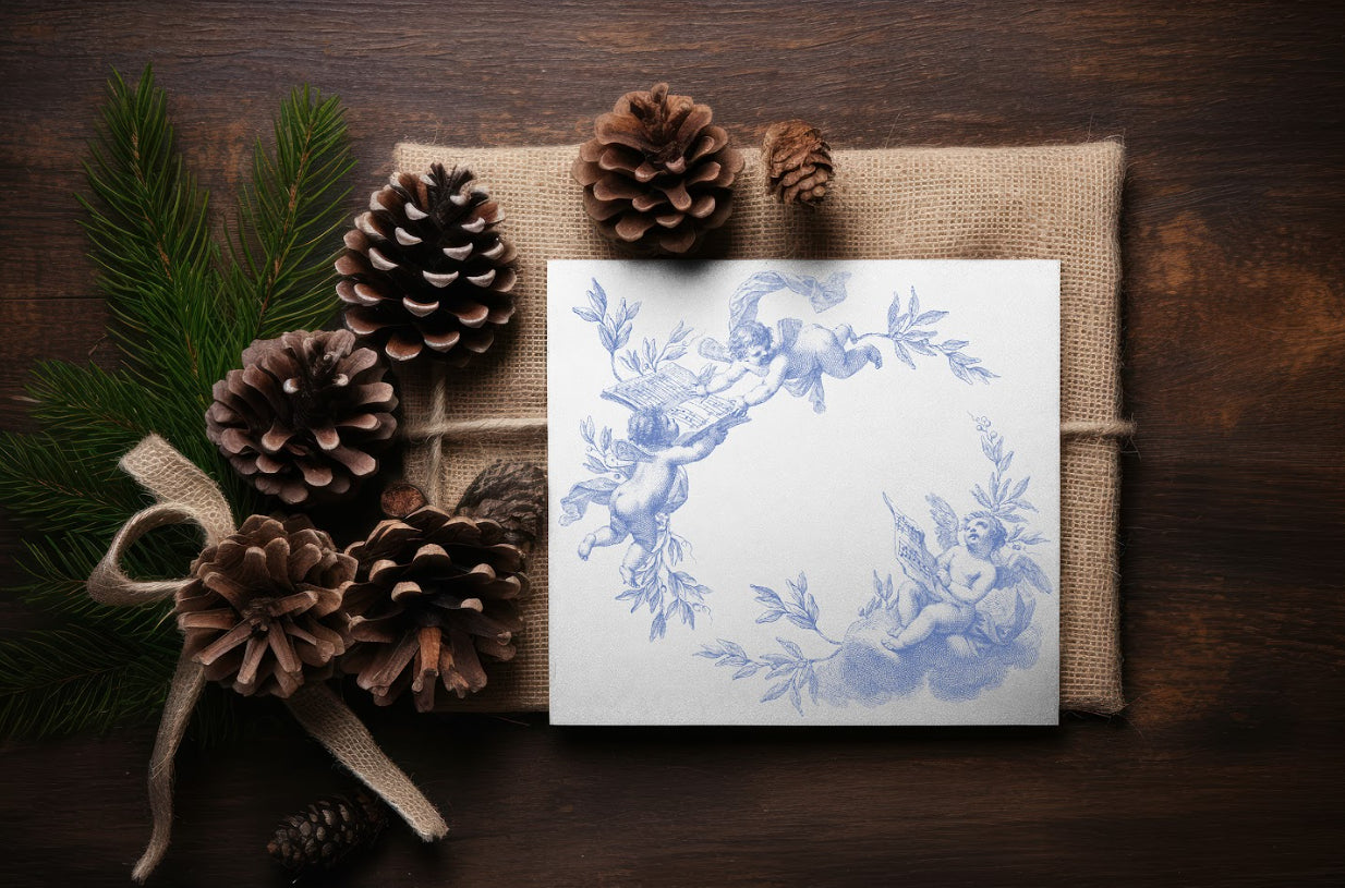 Classical Christmas 12x12 IOD Stamp Holiday Collection