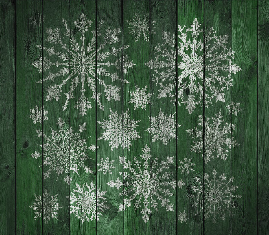 Vintage Snowflakes 12x12 IOD Stamp Holiday Collection