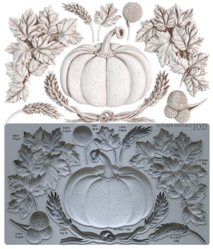IOD Autumn Bundle • Seed Catalog Transfer + Autumn Cottage Mould • Save $20