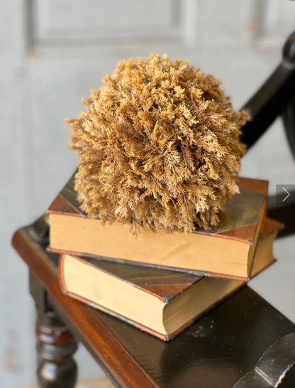 Sungold Half Sphere | 6" | Fall floral home decor