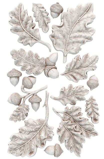 Oak Leaves & Acorns Mould, 6”x10”