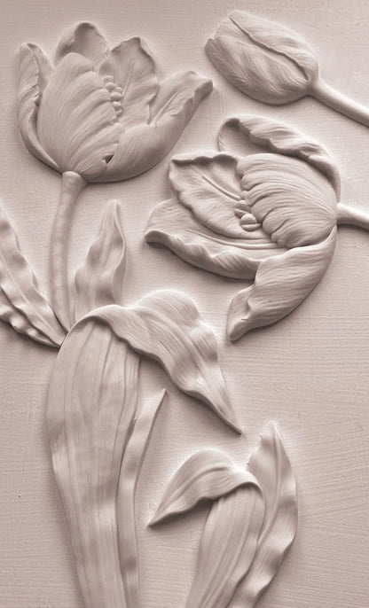 Tulips flower mold