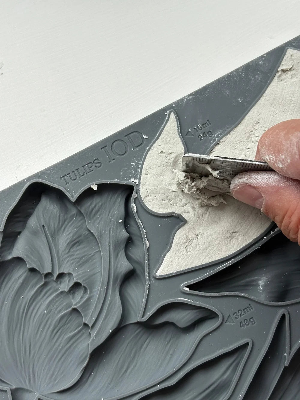 Tulips flower mold