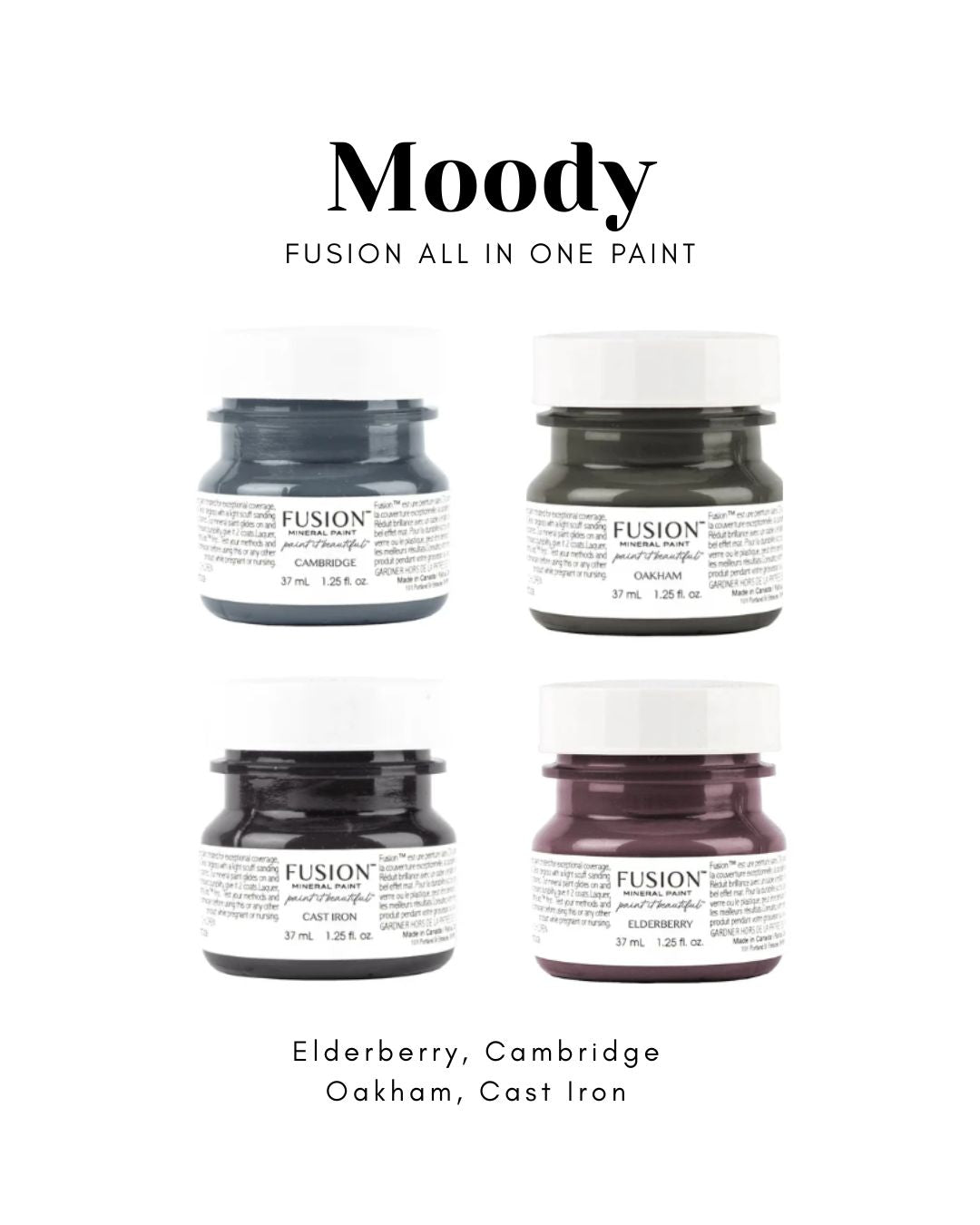 Moody - Fusion Tester All in One Paint Bundle- savings of $12