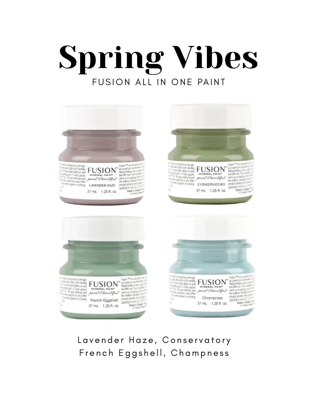 Spring - Fusion Tester All in One Paint Bundle- savings of $12
