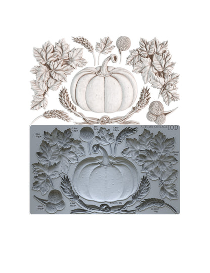 Autumn Cottage IOD Mould Holiday Collection