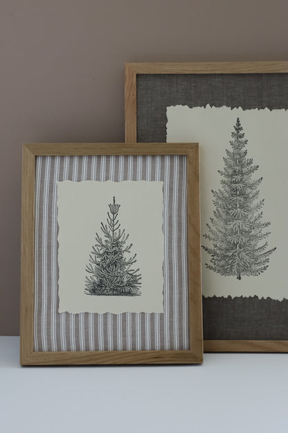 Winter Grove I Christmas Tree 12x12 IOD Stamp Holiday Collection