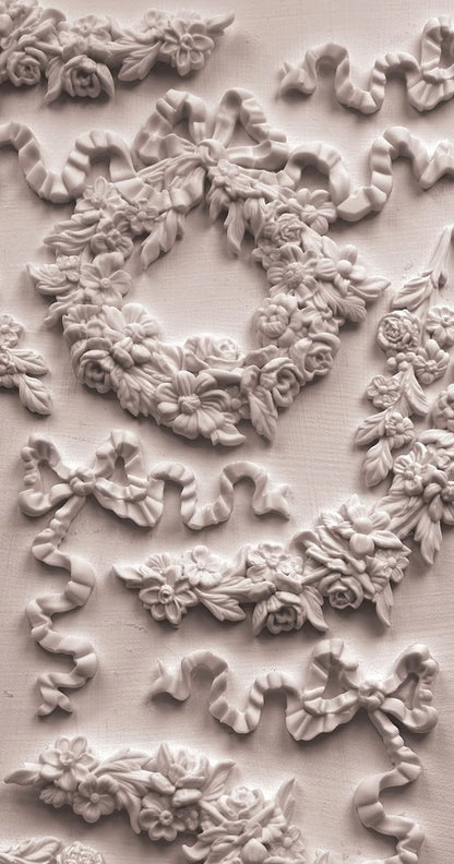 Wreath and Swags IOD mould