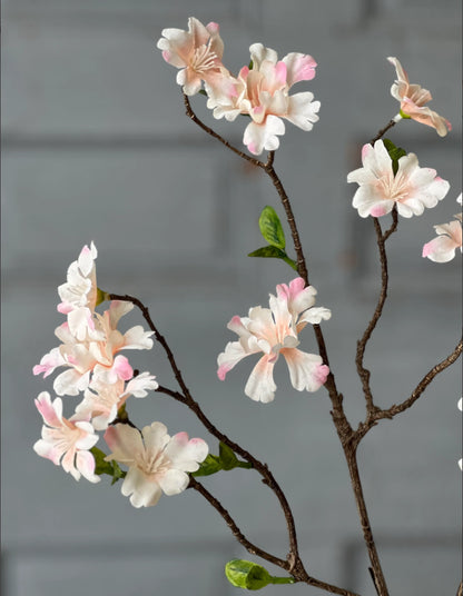 Cora Flower Spray | 27 inch | Blushing Pink | long stem faux floral home decor