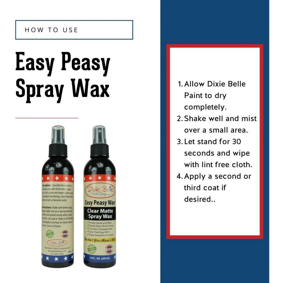 Dixie Belle Easy Peasy Spray Wax 8oz.