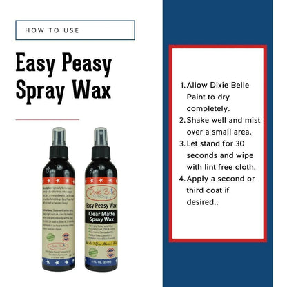 Dixie Belle Easy Peasy Spray Wax 8oz.