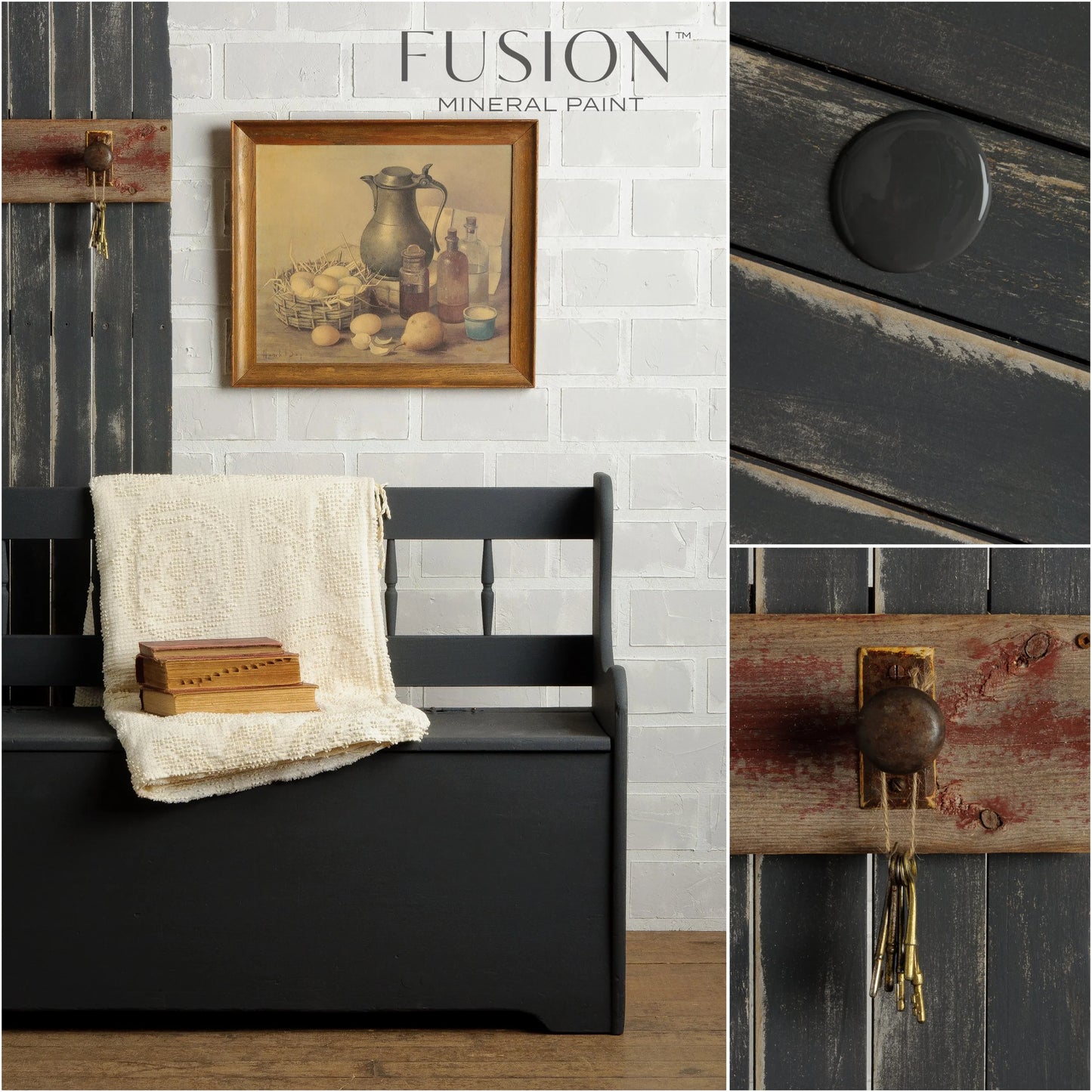 Ash - (black) Fusion Mineral Paint - All in one paint