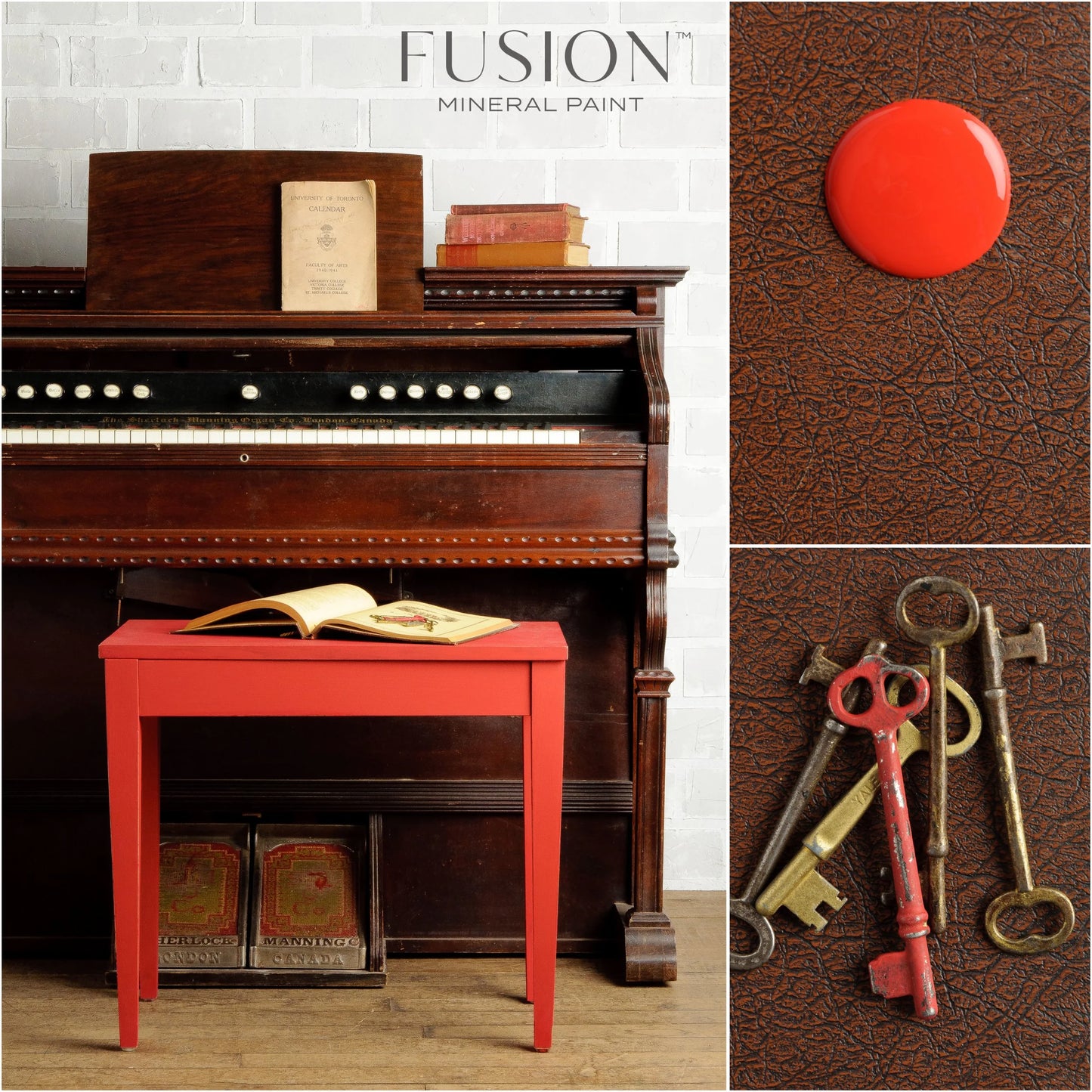 Fort York Red - Fusion Mineral Paint - All in one paint