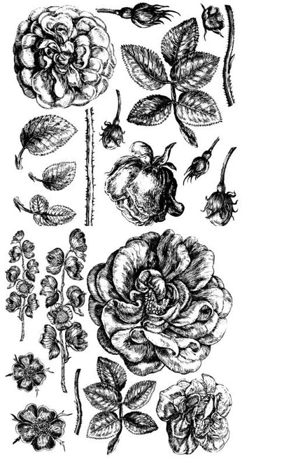 LADY OF SHALOTT 12×12 IOD DECOR STAMP
