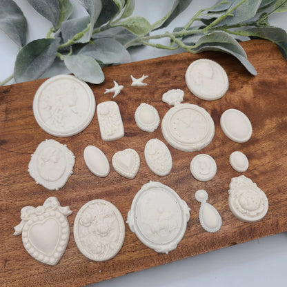 cameos resin casting
