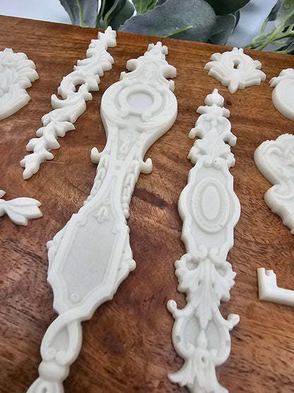 lock and key resin casting
