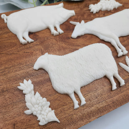 village market resin casting