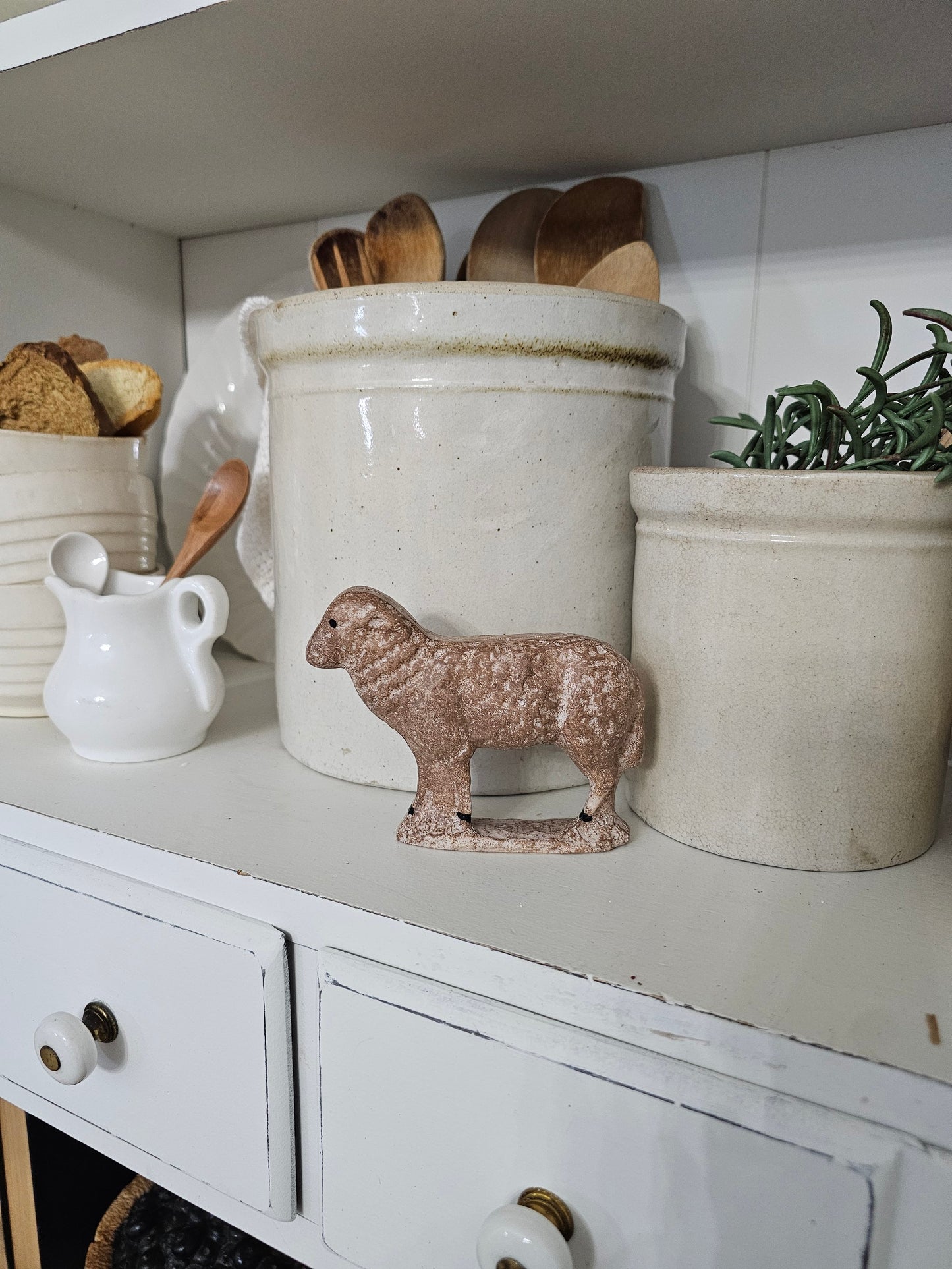 Resin Antique Sheep Figurine