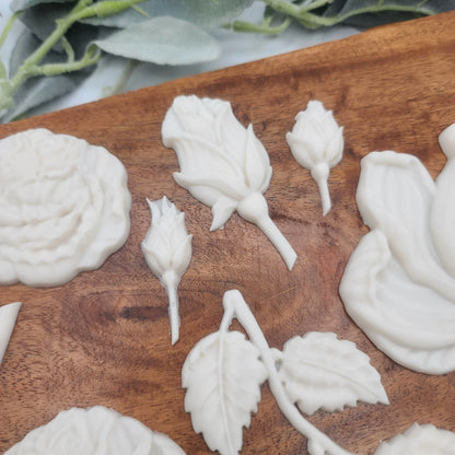 roses resin casting