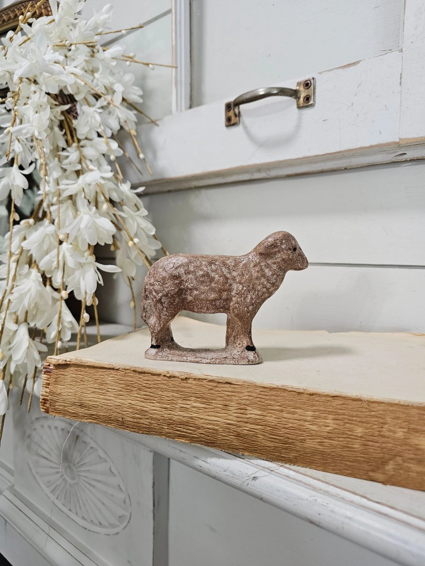 Resin Antique Sheep Figurine
