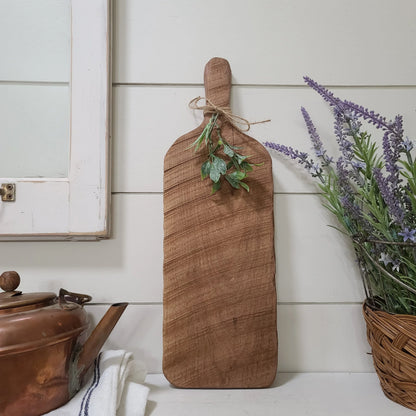 17 x 6 in rough cut breadboard