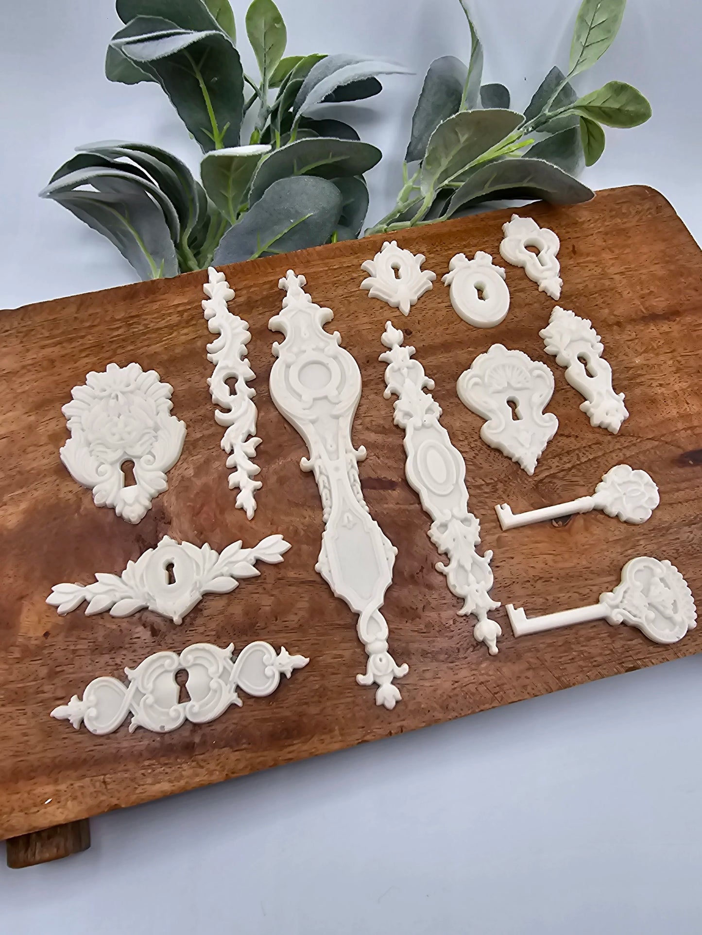 lock and key resin casting
