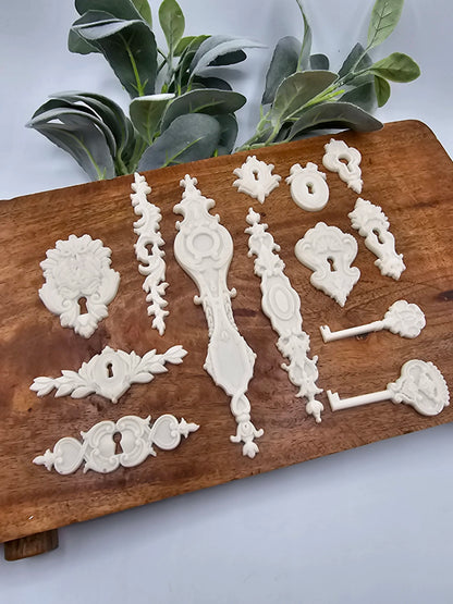 lock and key resin casting