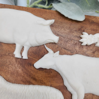 village market resin casting