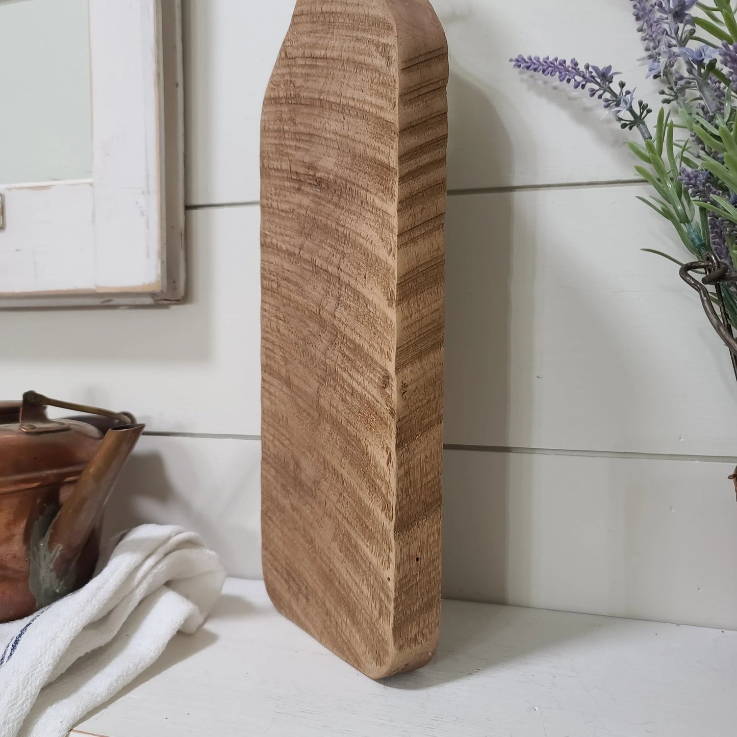 17 x 6 in rough cut breadboard