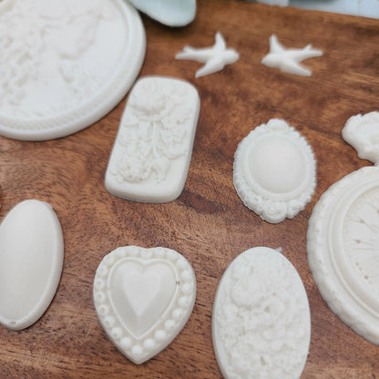 cameos resin casting