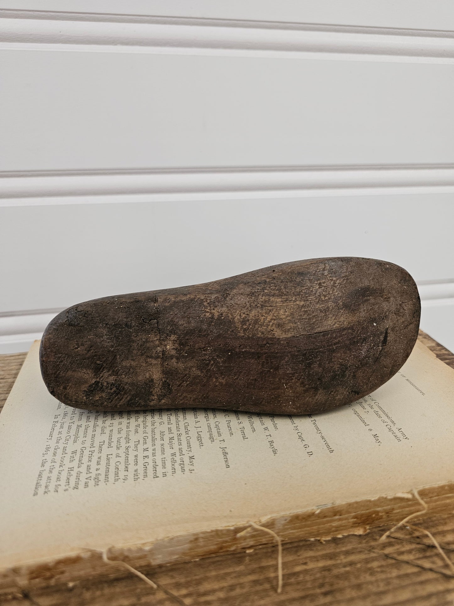 7" Wooden Shoe Form - D