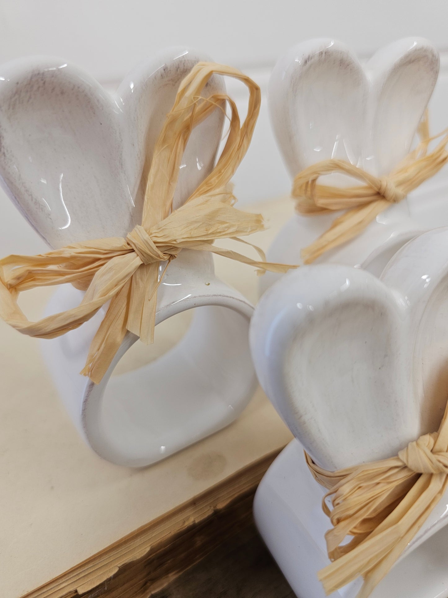 Set of 3 Bunny Napkin Rings