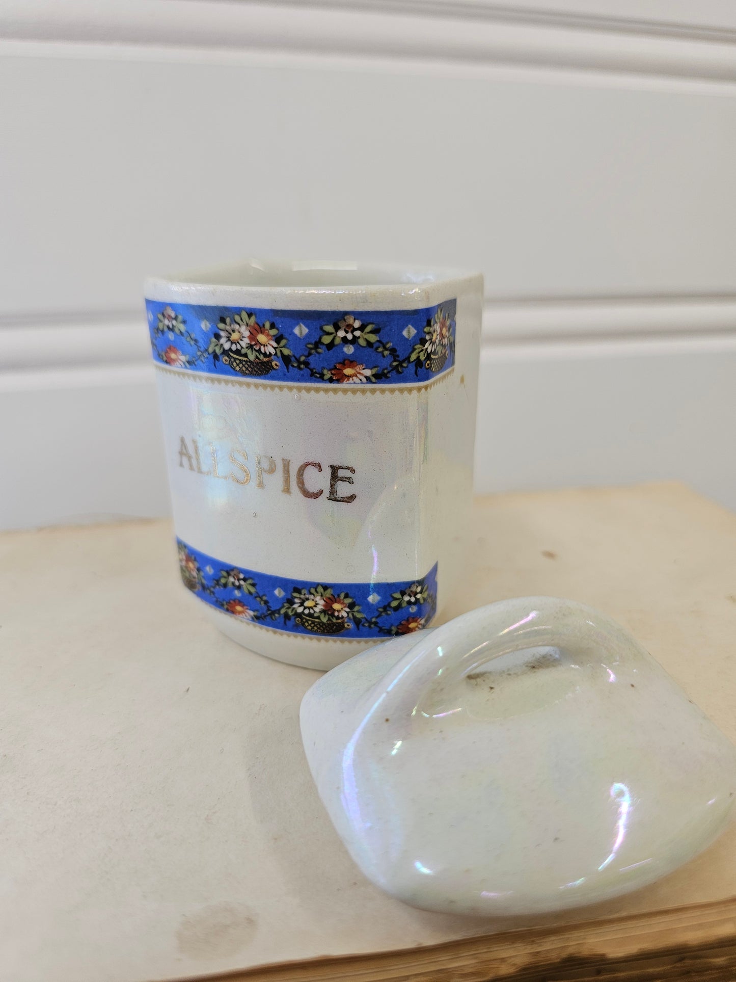 Allspice Spice Jar - Made in Czechoslovakia