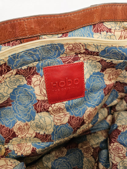 Hobo leather tote bag purse