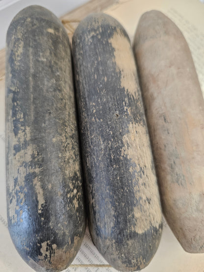 set of 3 old wood pieces