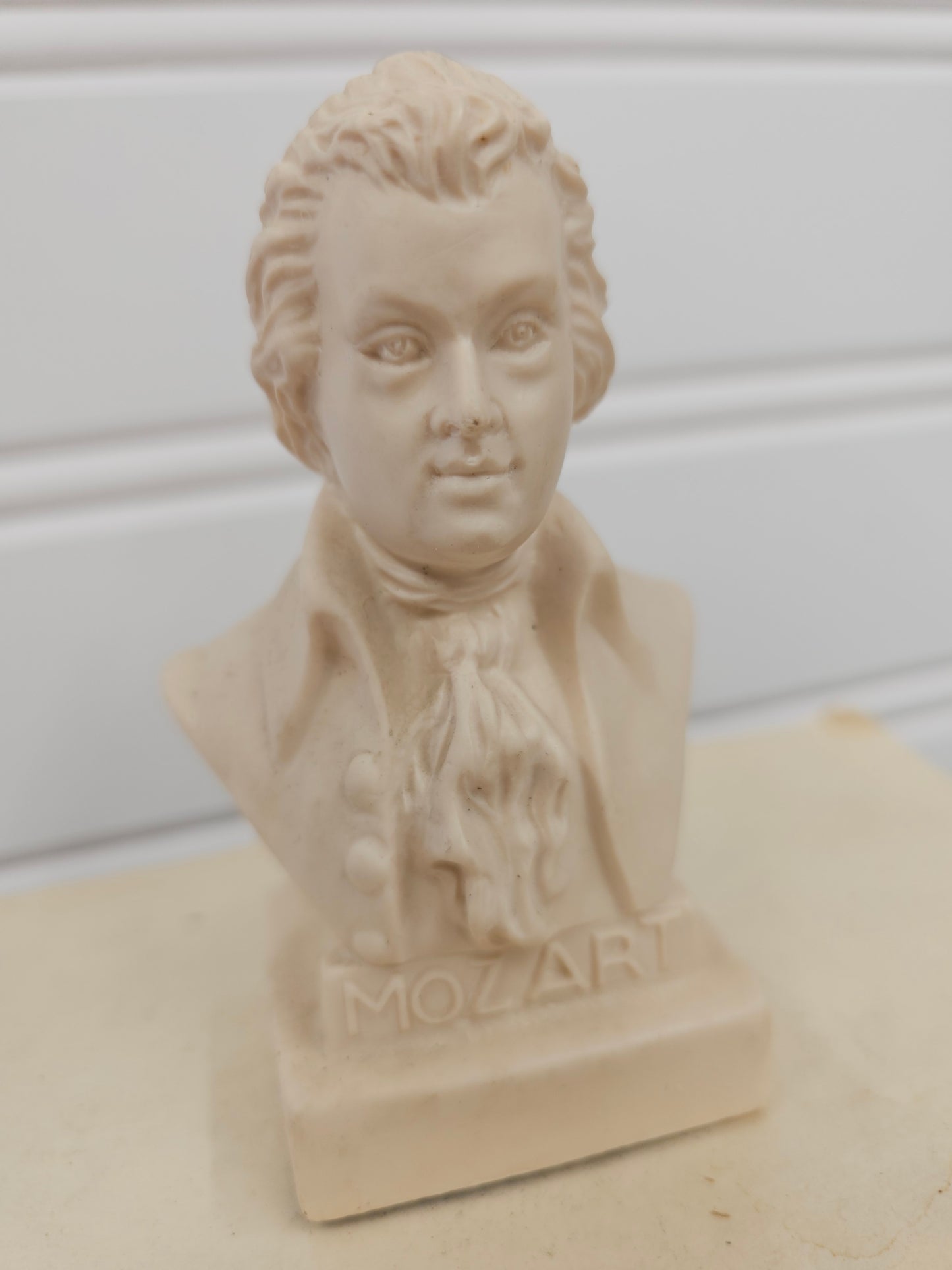 Vintage Mozart Bust - Plastic