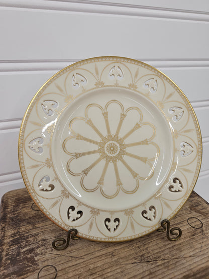 Lenox Decorative Plate Modano Lace - Made in USA