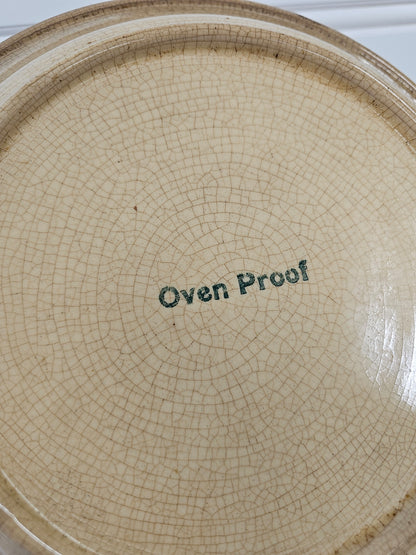 Stained & Crazed Pie Plate