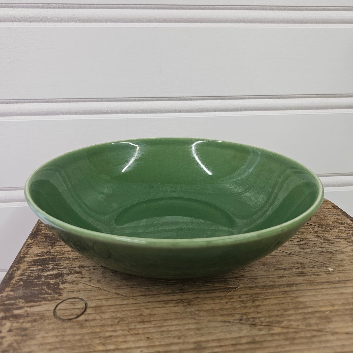 Universal Ballerina Green Bowl, USA, fruit serving bowl
