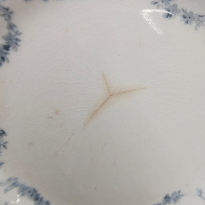 Johnson Bros, England plate (Crazed & stained) & Johann Haviland, Germany cup