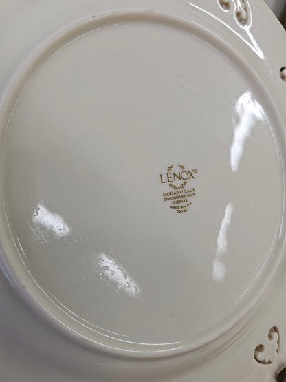 Lenox Decorative Plate Modano Lace - Made in USA